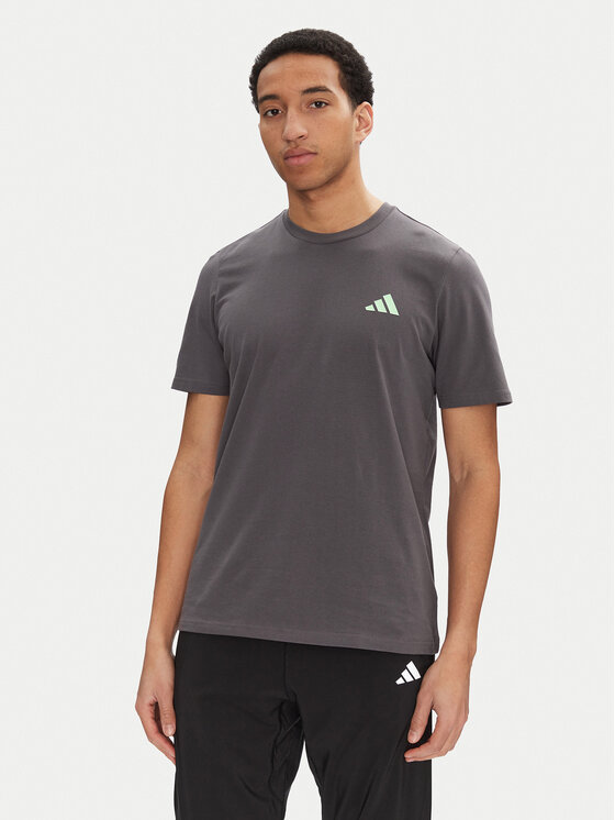 adidas T-Shirt Mercedes - AMG Petronas Formula One Team Premium JY3032 Szary Regular Fit