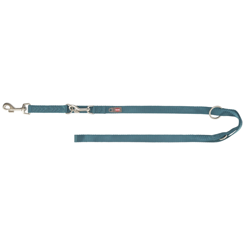Trixie Premium smycz przedłużająca, petrol - Rozmiar XS - S (dł. x szer.): 200 cm x 15 mm