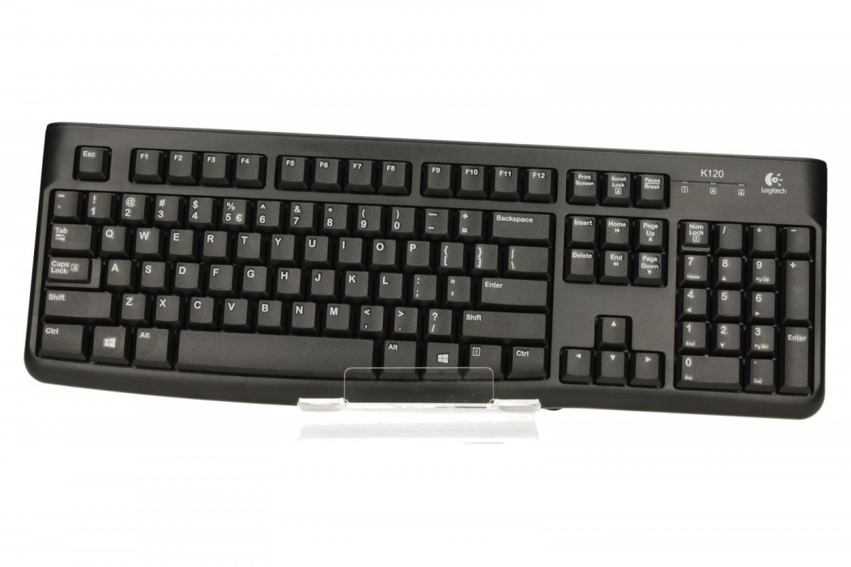 Klawiatura Logitech K120 920-002479 czarna