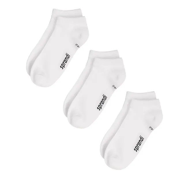 Zestaw 3 par niskich skarpet unisex Sprandi