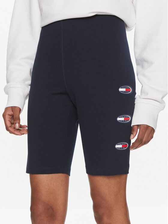 Tommy Jeans Kolarki Archive DW0DW18129 Granatowy Slim Fit