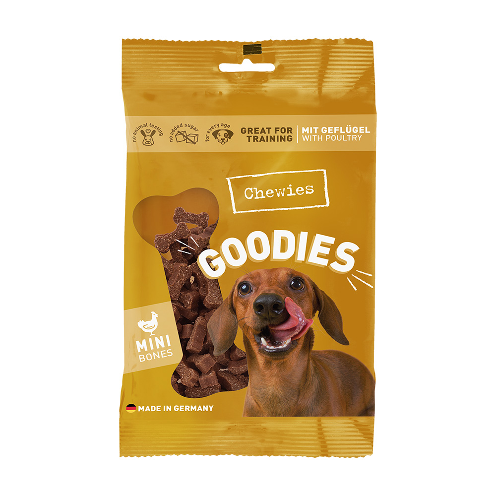 Chewies Goodies Mini - Drób, 125 g miniaturka