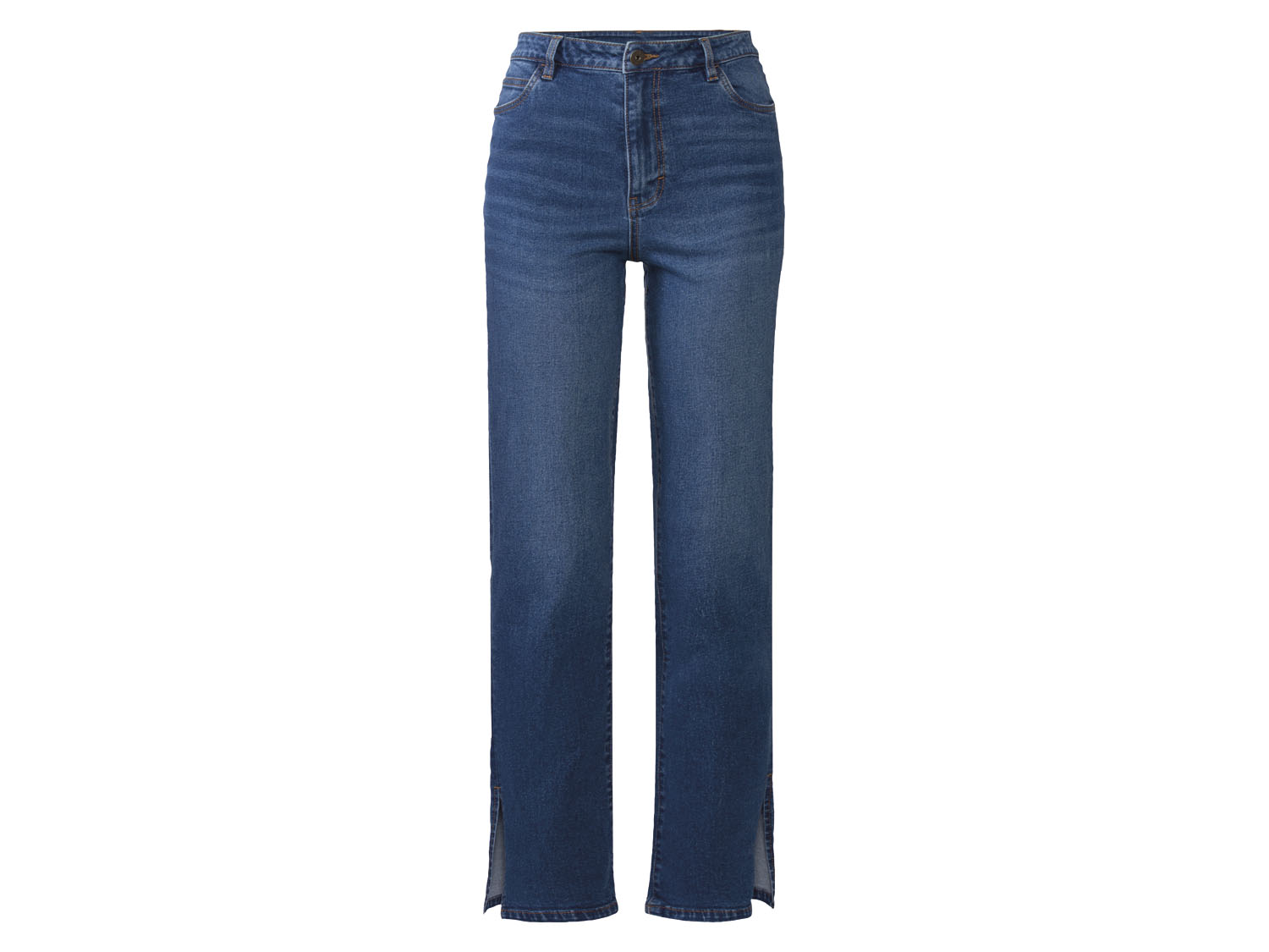 esmara® Jeansy damskie skinny fit (Ciemnoniebieski denim, 36)
