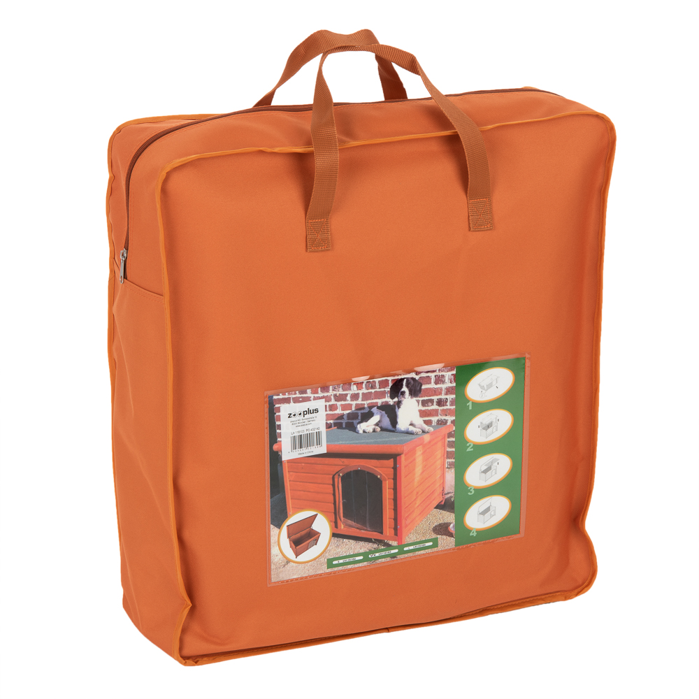 Izolacja budy dla psa z płaskim dachem Woody - Dla rozmiaru M: szer. x dł. x wys.: 92 x 54 x 53 cm miniaturka