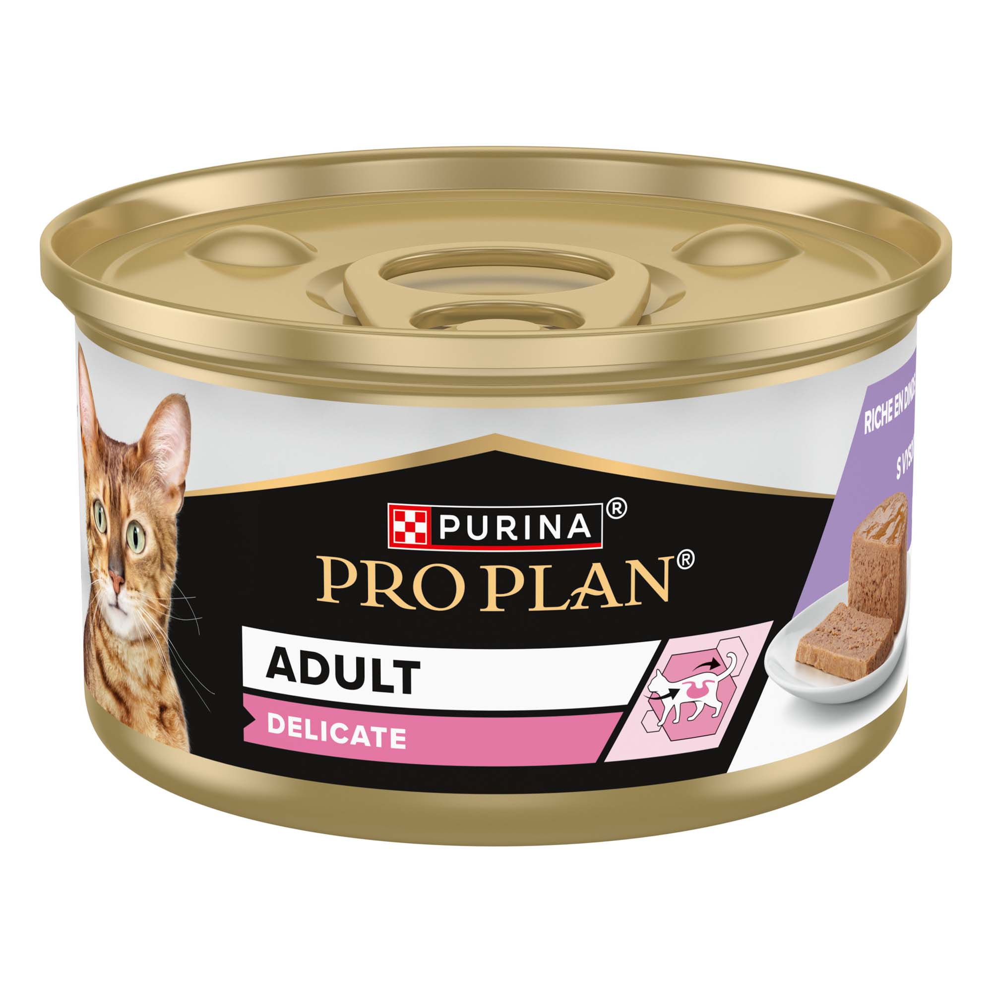 Megapakiet PURINA PRO PLAN, puszki, 48 x 85 g  - Delicate, indyk