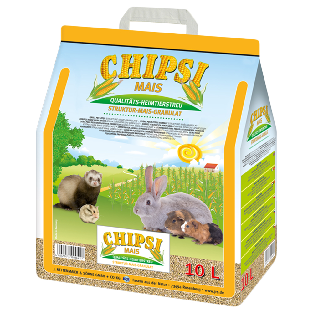Chipsi granulat kukurydziany - 3 x 10 l miniaturka