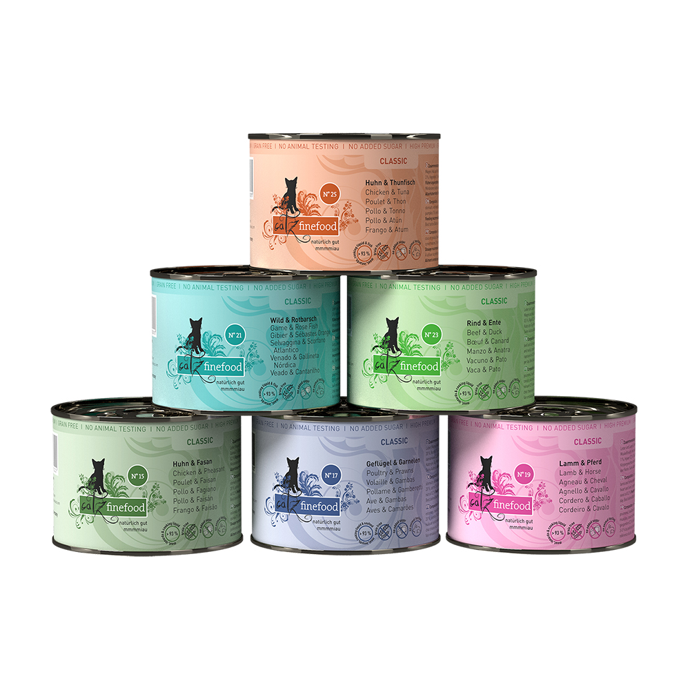 Pakiet próbny catz finefood, 6 x 200 g - Pakiet 1