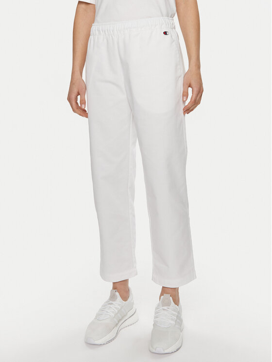 Champion Szorty sportowe 117202 Biały Relaxed Fit