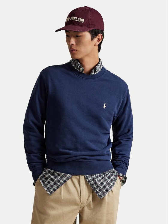 Polo Ralph Lauren Bluza 710916689017 Granatowy Regular Fit