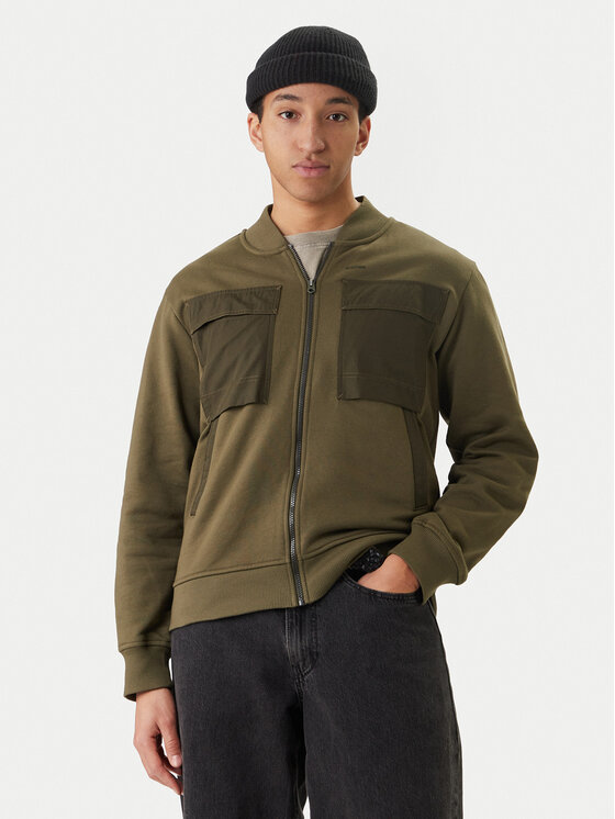 G-Star Raw Bluza D28824-E553 Zielony Regular Fit