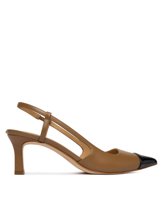 MICHAEL Michael Kors Czółenka Alora Toe Cao Mid Sling 40R6AOMS1L Brązowy