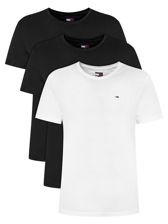 Tommy Jeans Komplet t-shirtów DM0DM21579 Kolorowy Regular Fit