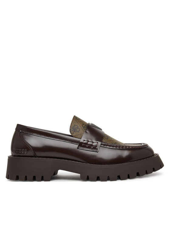 Guess Loafersy FMPGOR FAL14 Brązowy