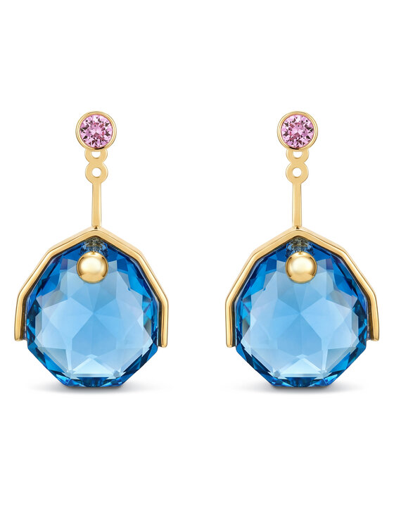 Swarovski Kolczyki Gema 5737449 Niebieski