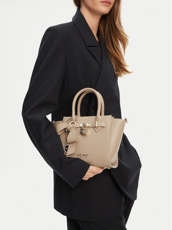 Nine West Torebka CEO-Chelsea-Charm-I-LX10187 Beżowy