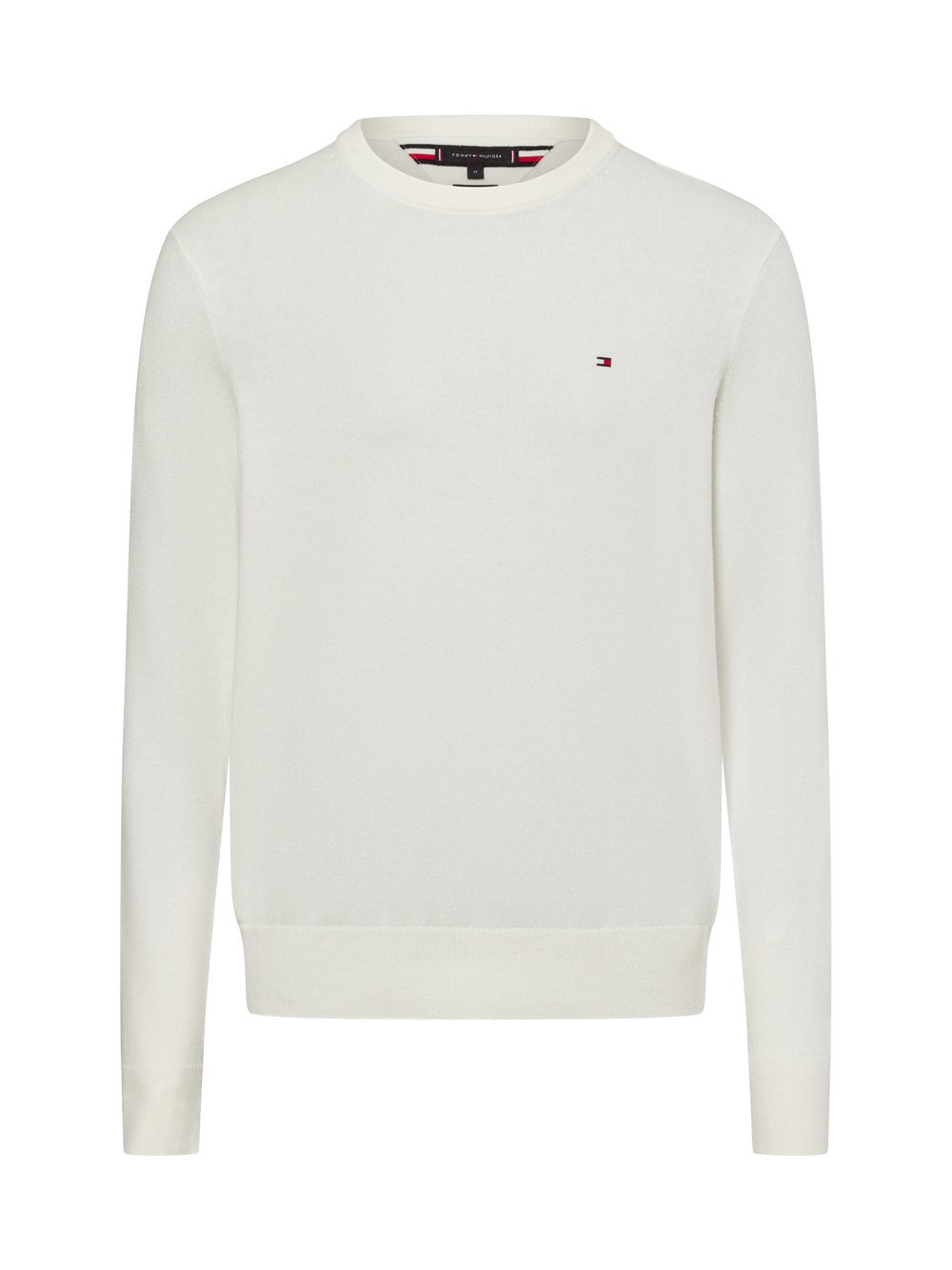 Tommy Hilfiger Sweter z dodatkiem kaszmiru Mężczyźni Bawełna beżowy, XL