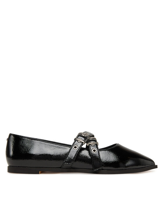Buffalo Baleriny Marly Cross 1621026 Czarny