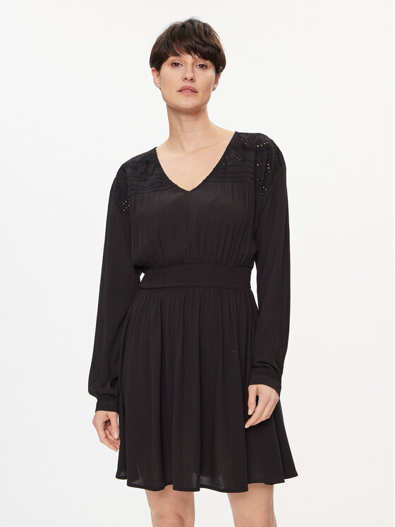 Vila Sukienka codzienna Mesa 14092006 Czarny Loose Fit