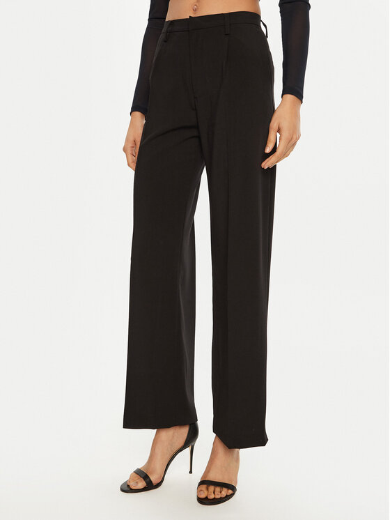 Bardot Spodnie materiałowe 59737PB1 Czarny Regular Fit