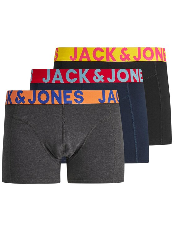 Jack & Jones Komplet bokserek Crazy Solid 12151349 Kolorowy