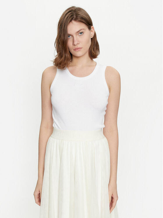 JOOP! Top 30040191 Biały Slim Fit