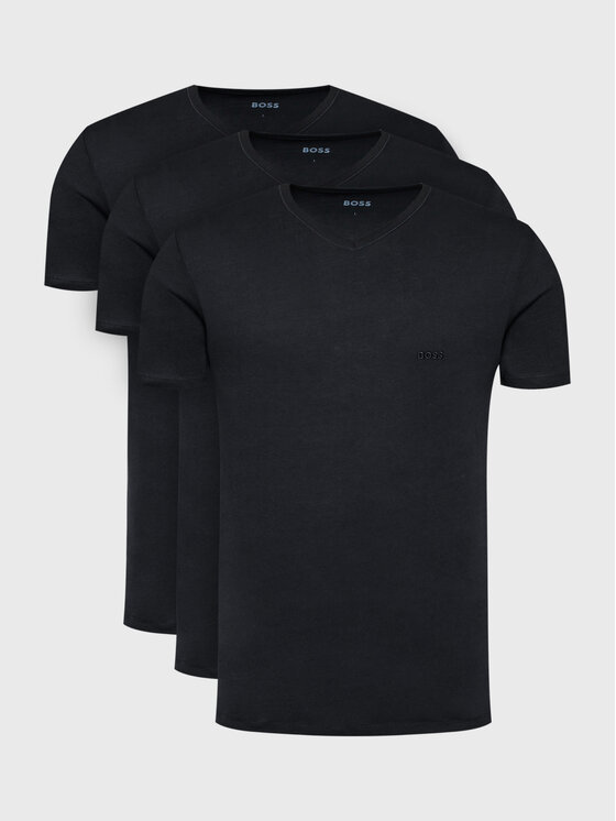 BOSS Komplet t-shirtów Classic 50475285 Czarny Regular Fit