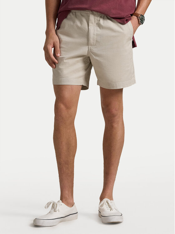 Polo Ralph Lauren Szorty materiałowe 710644995002 Beżowy Classic Fit
