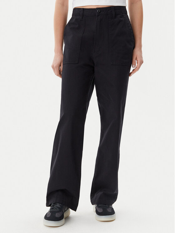 Vans Spodnie materiałowe Union VN000HGJ Czarny Wide Leg
