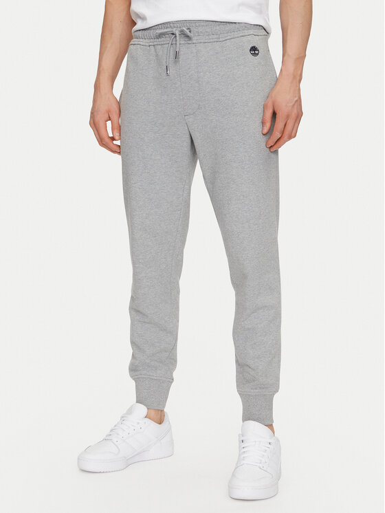 Timberland Spodnie dresowe TB0A5V5Q Szary Regular Fit