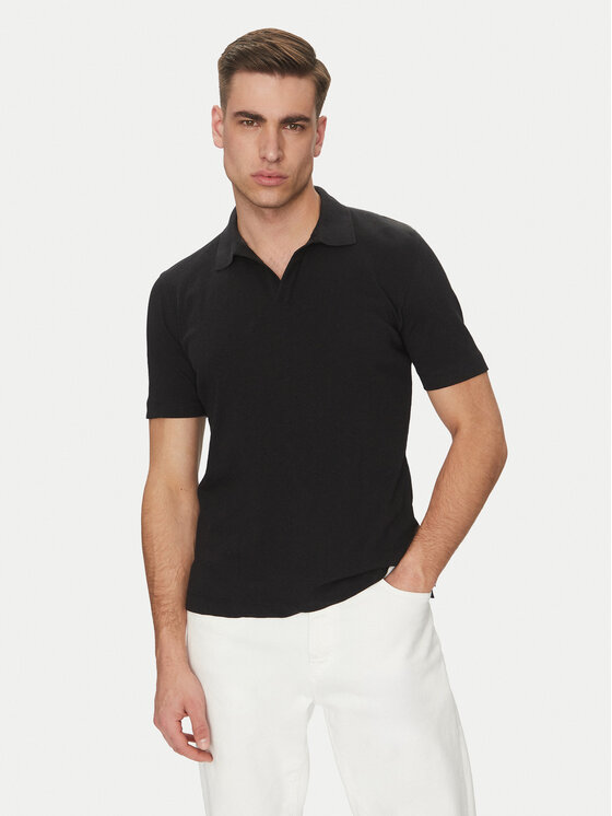 Marc O'Polo Polo 523 2091 53026 Czarny Regular Fit