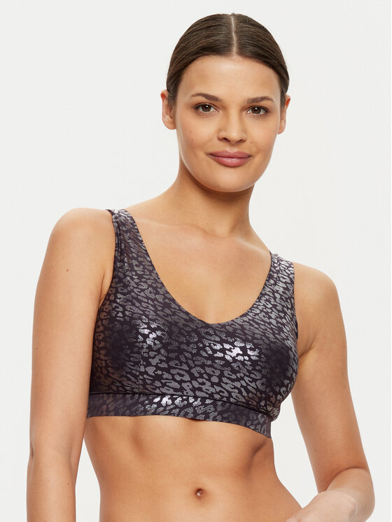 Chantelle Biustonosz top Soft Stretch C11DQ1 Granatowy