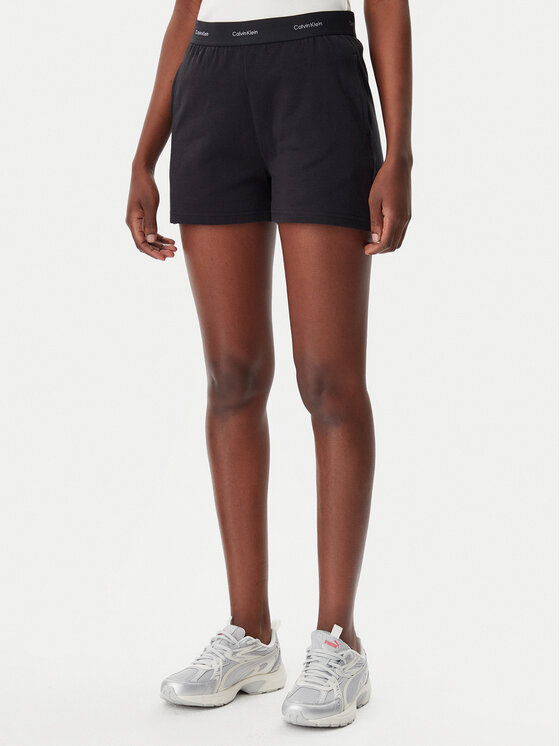 Calvin Klein Underwear Szorty sportowe 000QS7275E Czarny Relaxed Fit