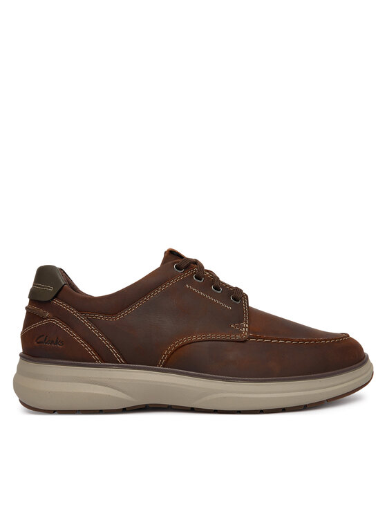Clarks Półbuty Mullan Moc 26184427 Brązowy