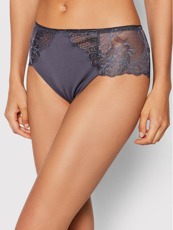 Triumph Figi klasyczne Wild Peony Florale Maxi 10209626 Szary
