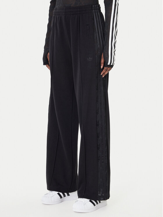 adidas Spodnie dresowe Firebird Lace KD0351 Czarny Loose Fit