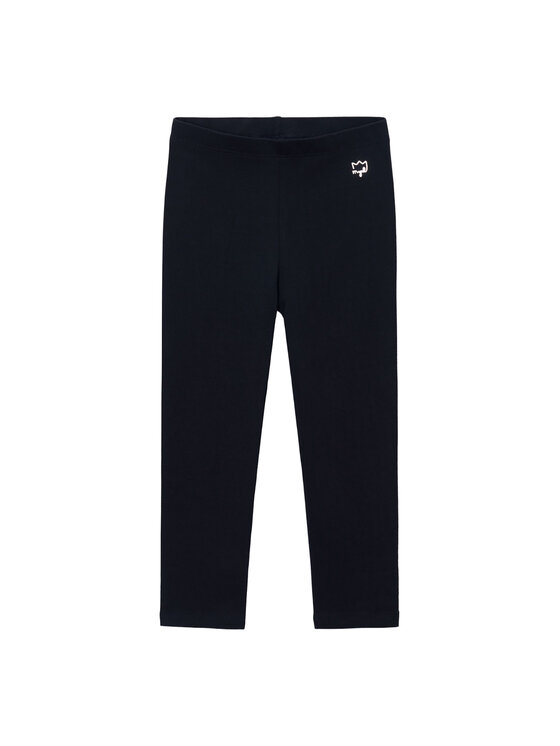 Mayoral Spodnie dresowe 748 Czarny Slim Fit