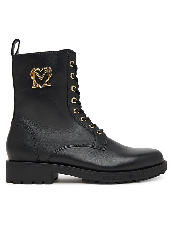 LOVE MOSCHINO Trzewiki JA24254G0NIA0000 Czarny