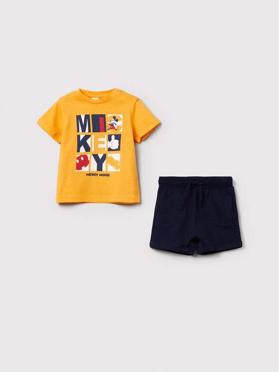 OVS Komplet t-shirt i spodenki DISNEY 1481190 Kolorowy Regular Fit miniaturka