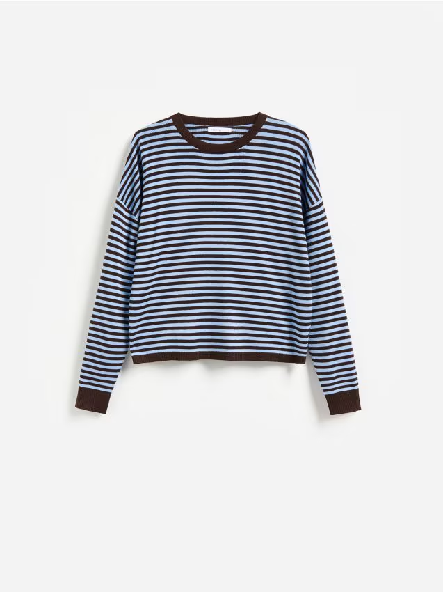 Reserved - Sweter w paski - wielobarwny