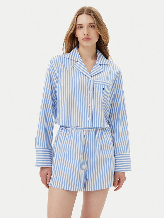 Polo Ralph Lauren Piżama 4P8010 Niebieski Relaxed Fit