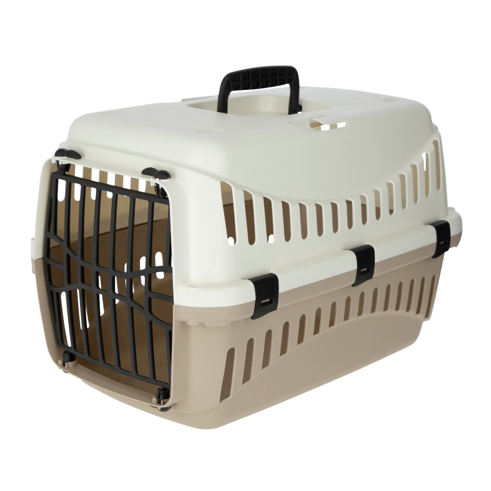Kerbl Pet transporter Expedion - taupe/ kremowy: dł. x szer. x wys.: 45 x 30 x 30 cm miniaturka