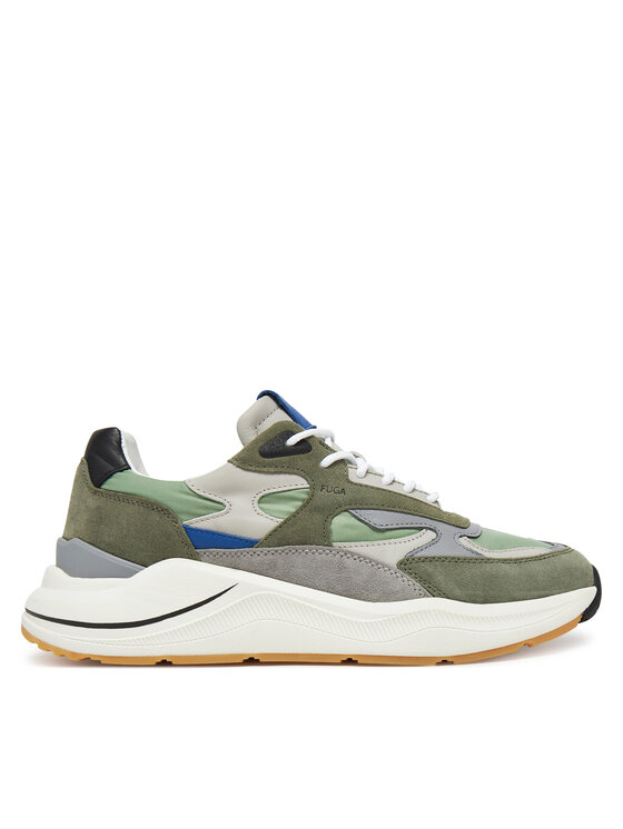 D.A.T.E. Sneakersy Fuga M421-FG-NY Zielony