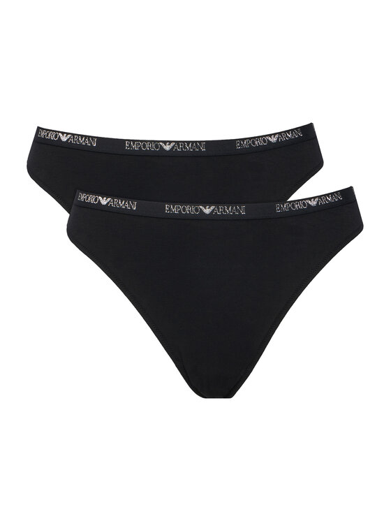 Emporio Armani Underwear Komplet fig brazylijskich EW000406 AF19024 MC005 Czarny