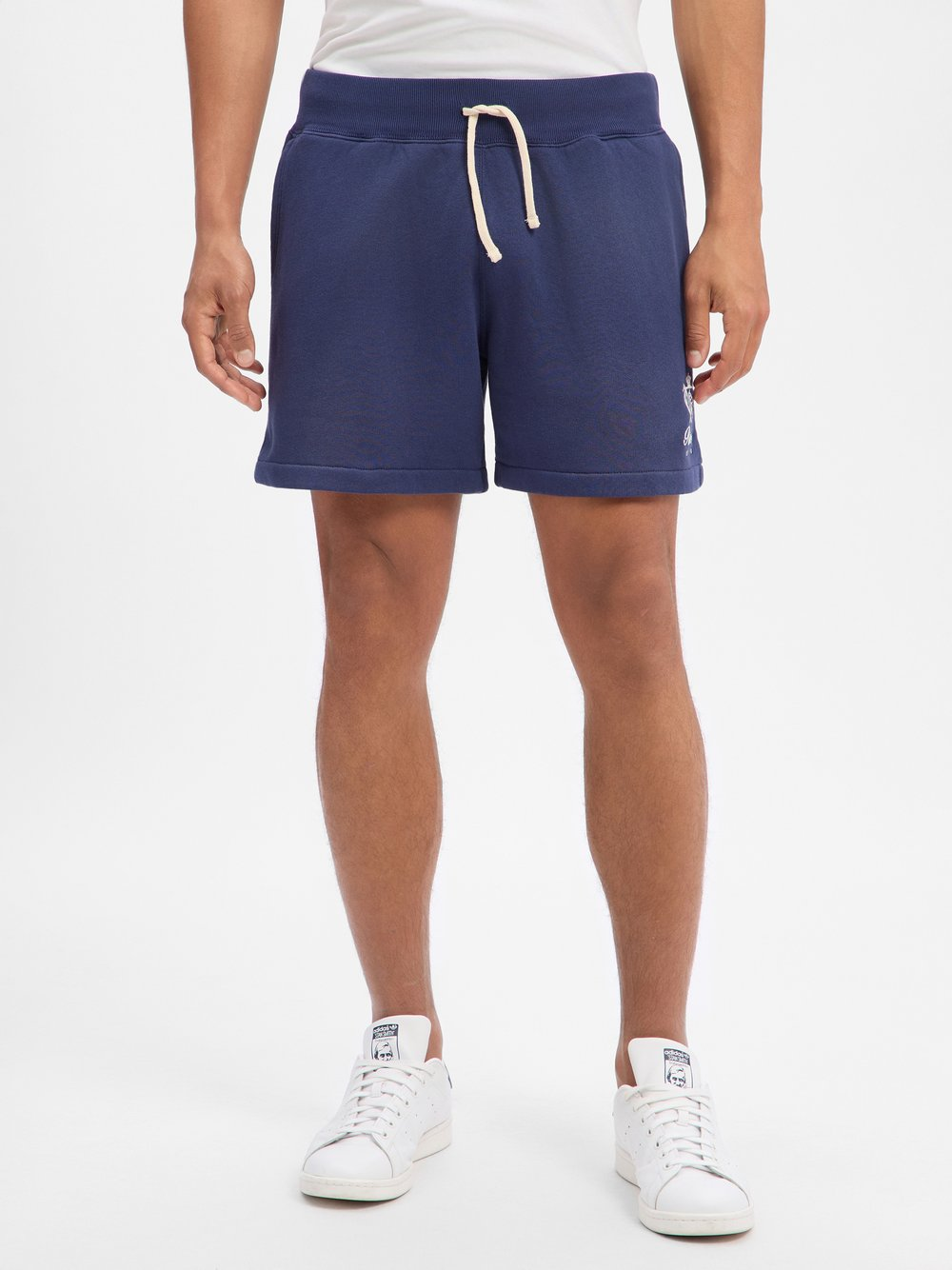 Polo Ralph Lauren Męskie szorty dresowe Mężczyźni Bawełna niebieski, XL
