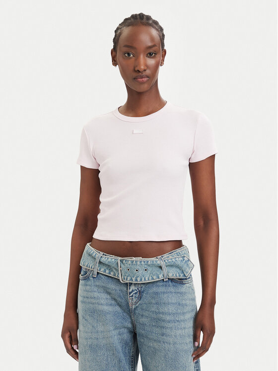 HUGO T-Shirt Baby 50510749 Różowy Slim Fit