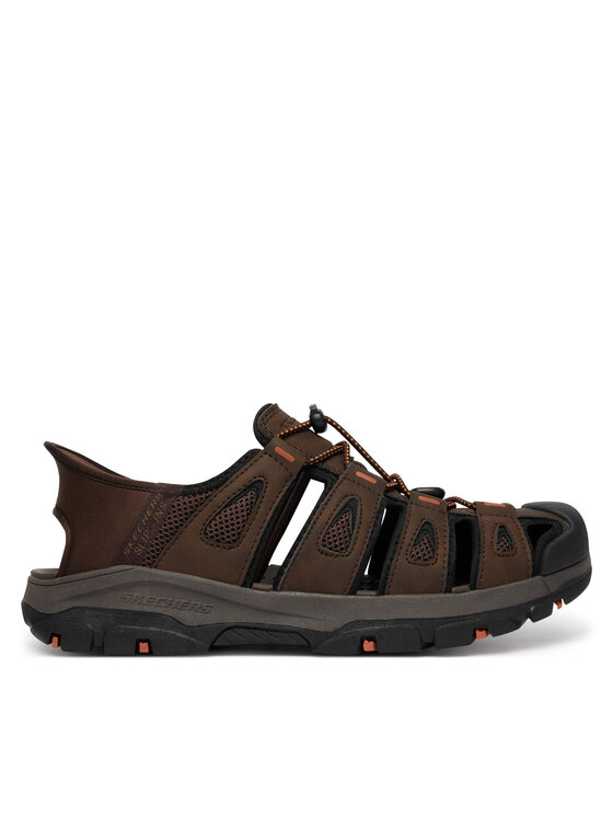 Skechers Sandały Tresmen  205187/CHOC Brązowy