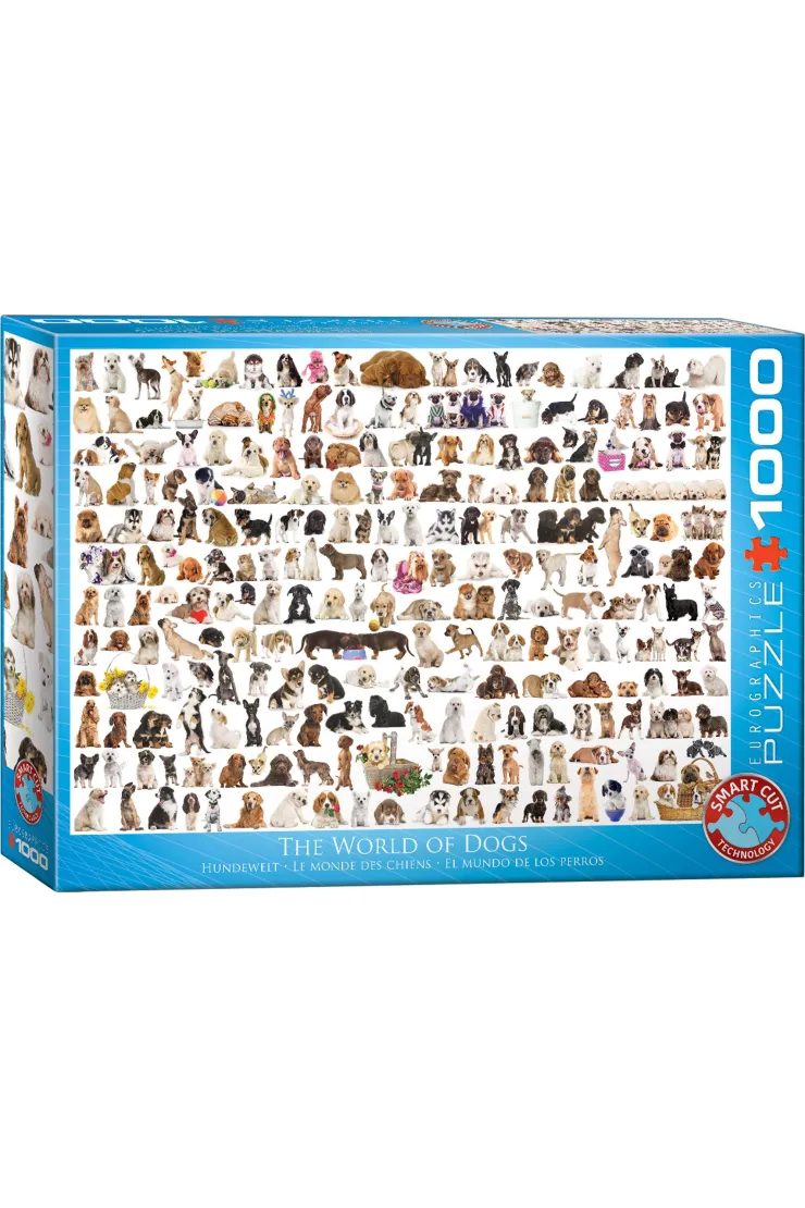 Puzzle 1000 el. Świat psów