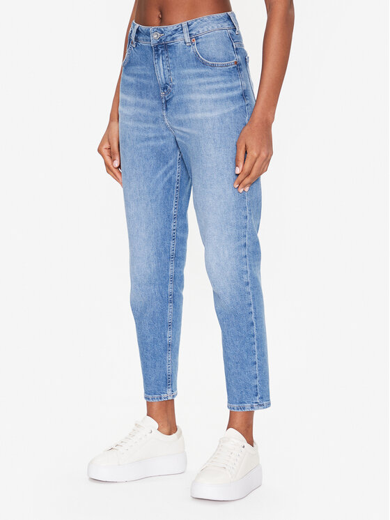Mustang Jeansy Charlotte 1013598 Niebieski Tapered Fit