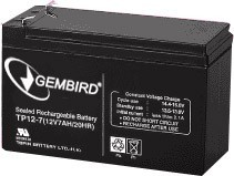AKUMULATOR ŻELOWY DO UPS 12V/7AH UNIWERSAL GEMBIRD/ENERGENIE