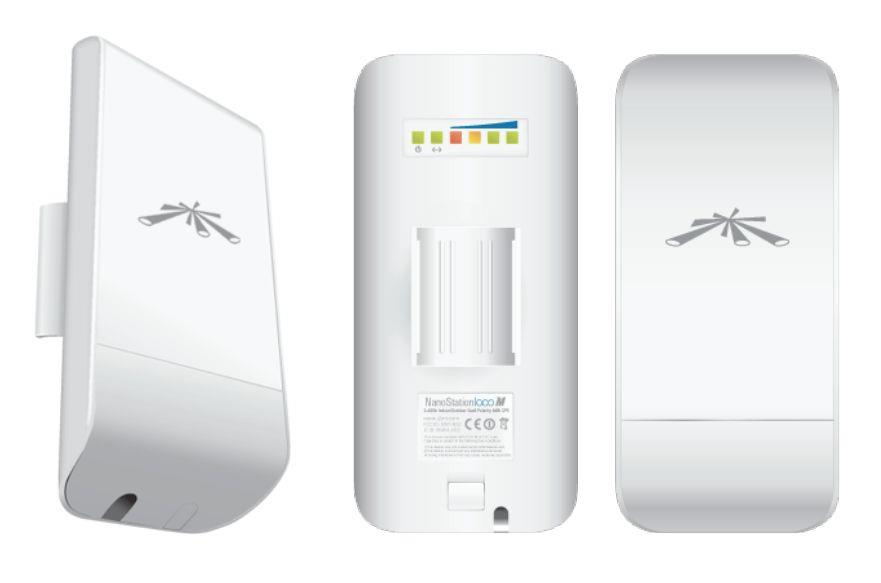 UBIQUITI NanoStation locoM CPE 5GHz 13dBi N150 10km locoM5